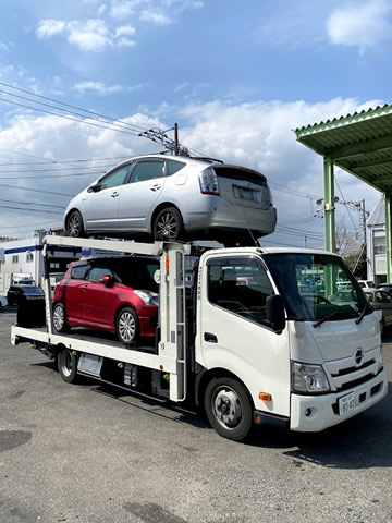 廃車の引取り無料